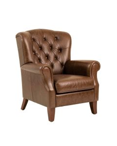 33 '' Wide Tufted Wingback Chair (synthetic illustration; no displayed measurements)