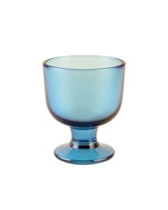 Pine Bluff Empty Candle Holder - Blue (synthetic illustration; no displayed measurements)