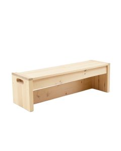 Briar Bend Narrow Outdoor Storage Bench - Beige