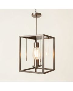Berneau 4 - Light Lantern Square Chandelier (synthetic illustration; no displayed measurements)
