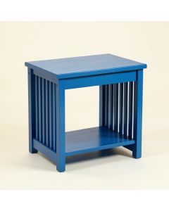 Sage Bluff Small Writing Desk - Blue (synthetic illustration; no displayed measurements)