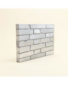 Silver Tip 0.63 '' X 2 '' Brick Joint Mosaic Wall & Floor Tile (synthetic illustration; no displayed measurements)