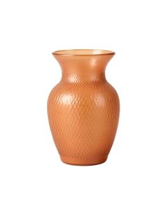 Wren Crest Empty Decorative Vase - Terracotta