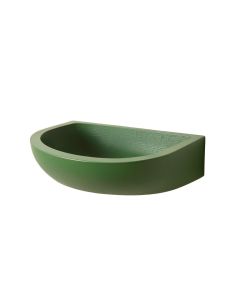 Olive Bend Wall-Mounted Cat Perch - Green (synthetic illustration; no displayed measurements)