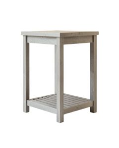 Slate Arc Freestanding Laundry Folding Counter - Gray (synthetic illustration; no displayed measurements)