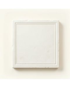 Moss Arc Uninstalled Square Decorative Tile - White (synthetic illustration; no displayed measurements)
