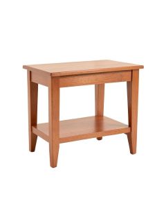 Linden Bend Side Table - Terracotta (synthetic illustration; no displayed measurements)