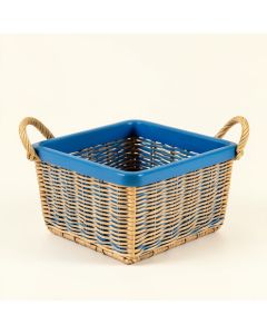 Slate Canyon Empty Storage Basket - Blue (synthetic illustration; no displayed measurements)
