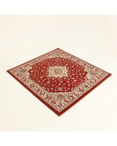 Singletary Wool Red/Beige Area Rug (synthetic illustration; no displayed measurements)