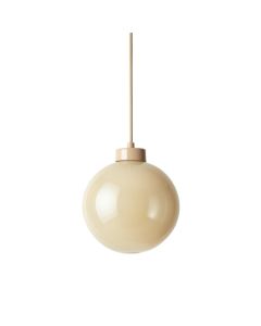 Juniper Crossing Pendant Light Suspended From One Plain Cable - Beige
