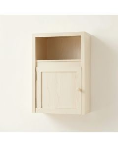 Lake Dale Wall-Mounted Entry Cabinet - Ivory (synthetic illustration; no displayed measurements)