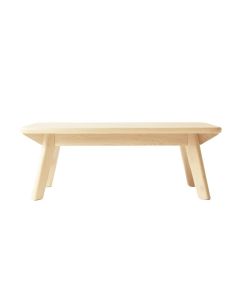 Reed Dale Indoor Bench - Ivory (synthetic illustration; no displayed measurements)