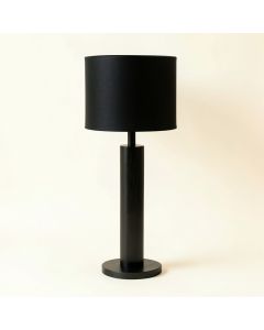 Cove Arc Floor Lamp With A Plain Fabric Shade (synthetic illustration; no displayed measurements)