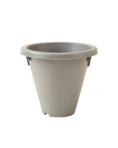 Meadow Branch Empty Railing Planter With Integral Brackets - Gray (synthetic illustration; no displayed measurements)
