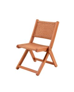 Willow Bluff Folding Outdoor Chair - Terracotta