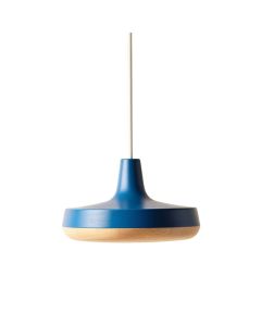 Wren Brook Pendant Light Suspended From One Plain Cable - Blue (synthetic illustration; no displayed measurements)