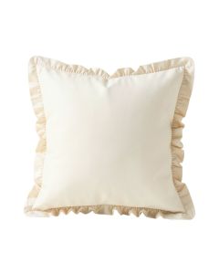 Joslin Ruffled 22 '' H Throw Pillow