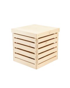 Summit Bluff Closed Garden Compost Bin - Ivory