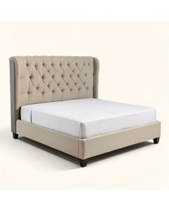 Fernley Queen Tufted Upholstered Standard Bed (synthetic illustration; no displayed measurements)