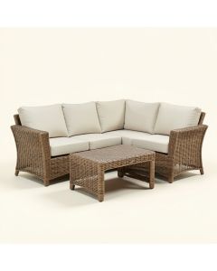 Enmund Furniture 3 Piece Rattan Seating Group With Cushions (synthetic illustration; no displayed measurements)
