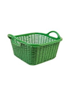 Stone Canyon Empty Storage Basket - Green