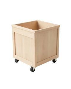 Meadow Dale Empty Rolling Workshop Cart - Beige