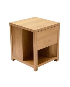 Hillyard End Table With Storage (synthetic illustration; no displayed measurements)