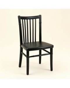 Reed Bridge Dining Chair - Black (synthetic illustration; no displayed measurements)