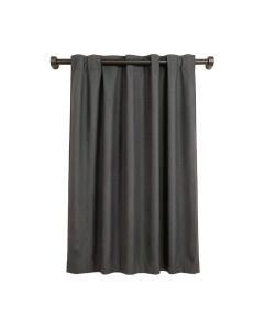Tamara Industrial Metal Steel Panels Industrial Wall Aluminum Background Futuristic Engineering Print Graphic Print & Text Semi-Sheer Rod Pocket Curtain Panel