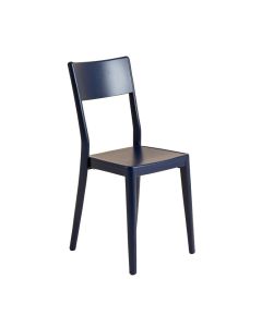Willow Arc Dining Chair - Navy