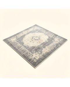 Ellicott Hand-Tufted Wool Grey/Cream Area Rug (synthetic illustration; no displayed measurements)