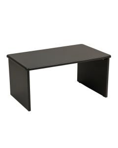 Hazel Dell Desktop Monitor Riser - Black (synthetic illustration; no displayed measurements)