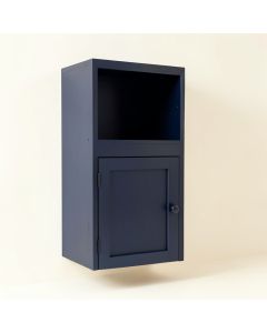 Lake Branch Wall-Mounted Entry Cabinet - Navy (synthetic illustration; no displayed measurements)
