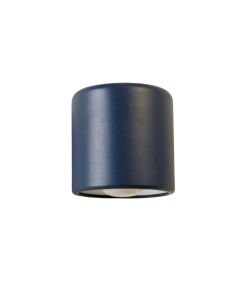 Willow Bluff Wall Sconce Mounted On A Plain Wall - Navy (synthetic illustration; no displayed measurements)