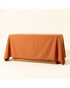 Linden Canyon Flat Bed Sheet - Terracotta (synthetic illustration; no displayed measurements)