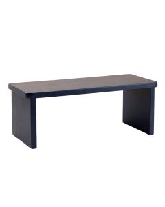 Willow Edge Indoor Bench - Navy (synthetic illustration; no displayed measurements)
