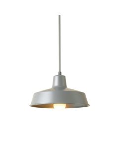 Hazel Brook Pendant Light Suspended From One Plain Cable - Gray