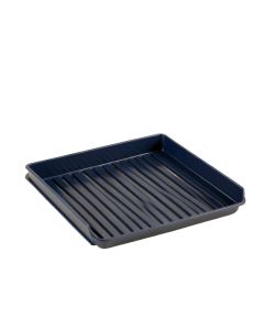 Slate Bend Empty Under-Desk Cable Tray - Navy