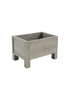 Meadow Bluff Empty Raised Planter - Gray