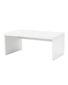 Dawn Bend Desktop Monitor Riser - White