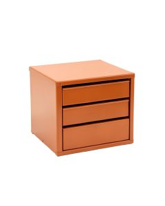 Field Dale Small-Parts Storage Drawer Cabinet - Terracotta