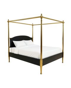 Elzadie Queen Four Poster Bed (synthetic illustration; no displayed measurements)