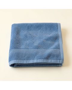 Flint Crossing Bath Towel - Blue (synthetic illustration; no displayed measurements)