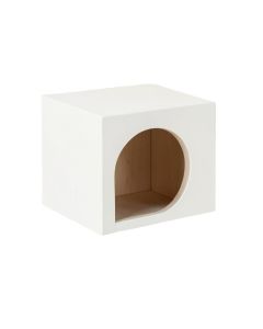 Pine Crest Wall-Mounted Cat Perch - White (synthetic illustration; no displayed measurements)
