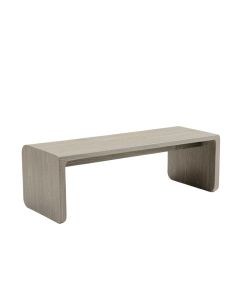 Fern Crossing Indoor Bench - Gray (synthetic illustration; no displayed measurements)