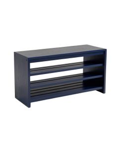 Stone Bend Shoe Storage Bench - Navy
