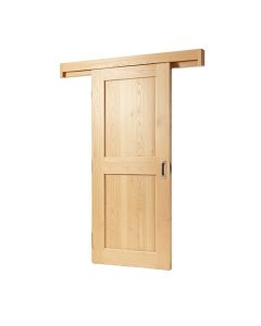 Paneled Wood Lucia Sliding Closet Door