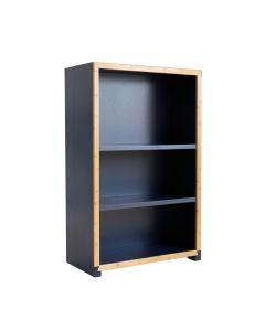 Moss Falls Freestanding Bookcase - Navy (synthetic illustration; no displayed measurements)