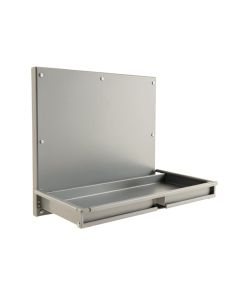 Glen Bend Empty Wall-Mounted Tool Organizer Panel - Gray (synthetic illustration; no displayed measurements)