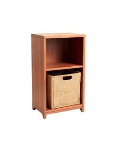 Hazel Brook Freestanding Pull-Out Hamper Cabinet - Terracotta (synthetic illustration; no displayed measurements)